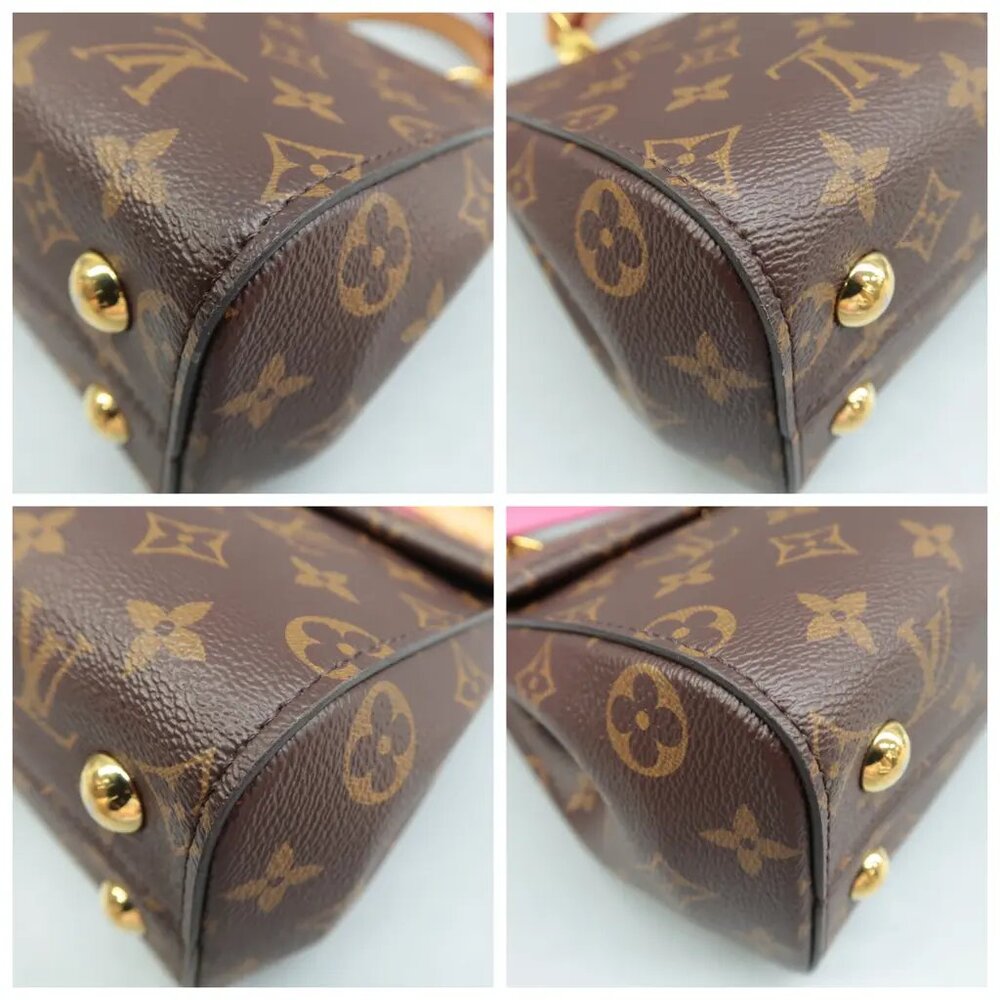 100% Authentic Louis Vuitton Cluny Brown Monogram Canvas Satchel - Picture 9 of 12
